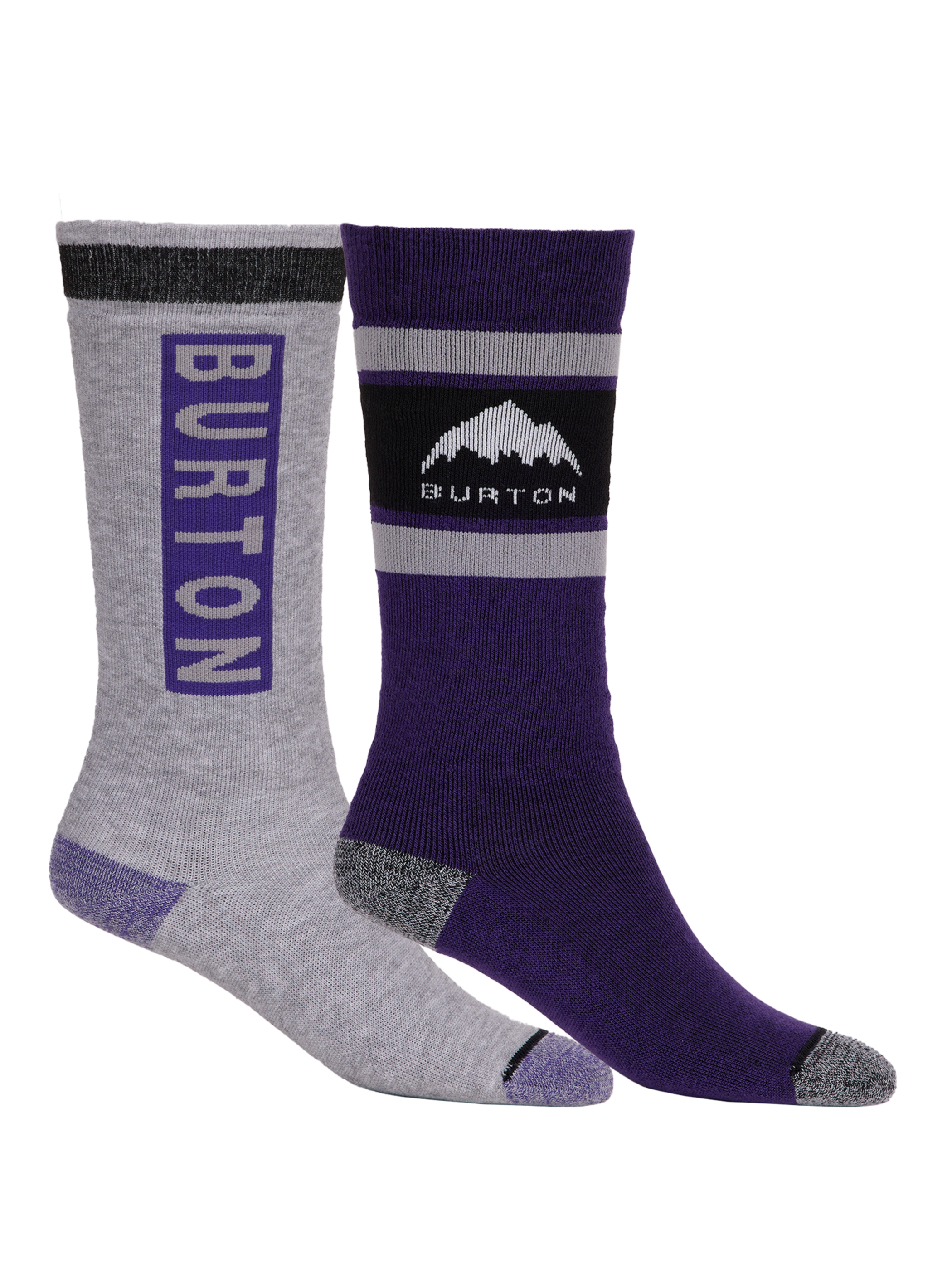 Product image of Kids' Burton Weekend Midweight Socks (2 Pack)[Variant:Imperial Purple]
