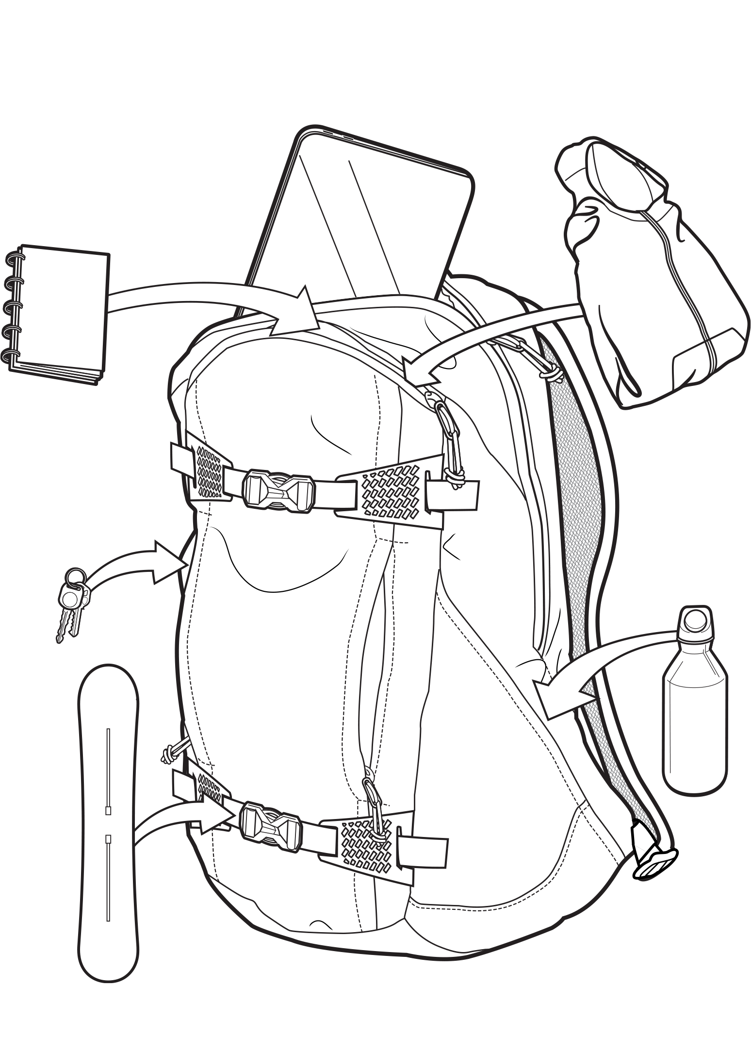 Burton Day Hiker 22L Backpack