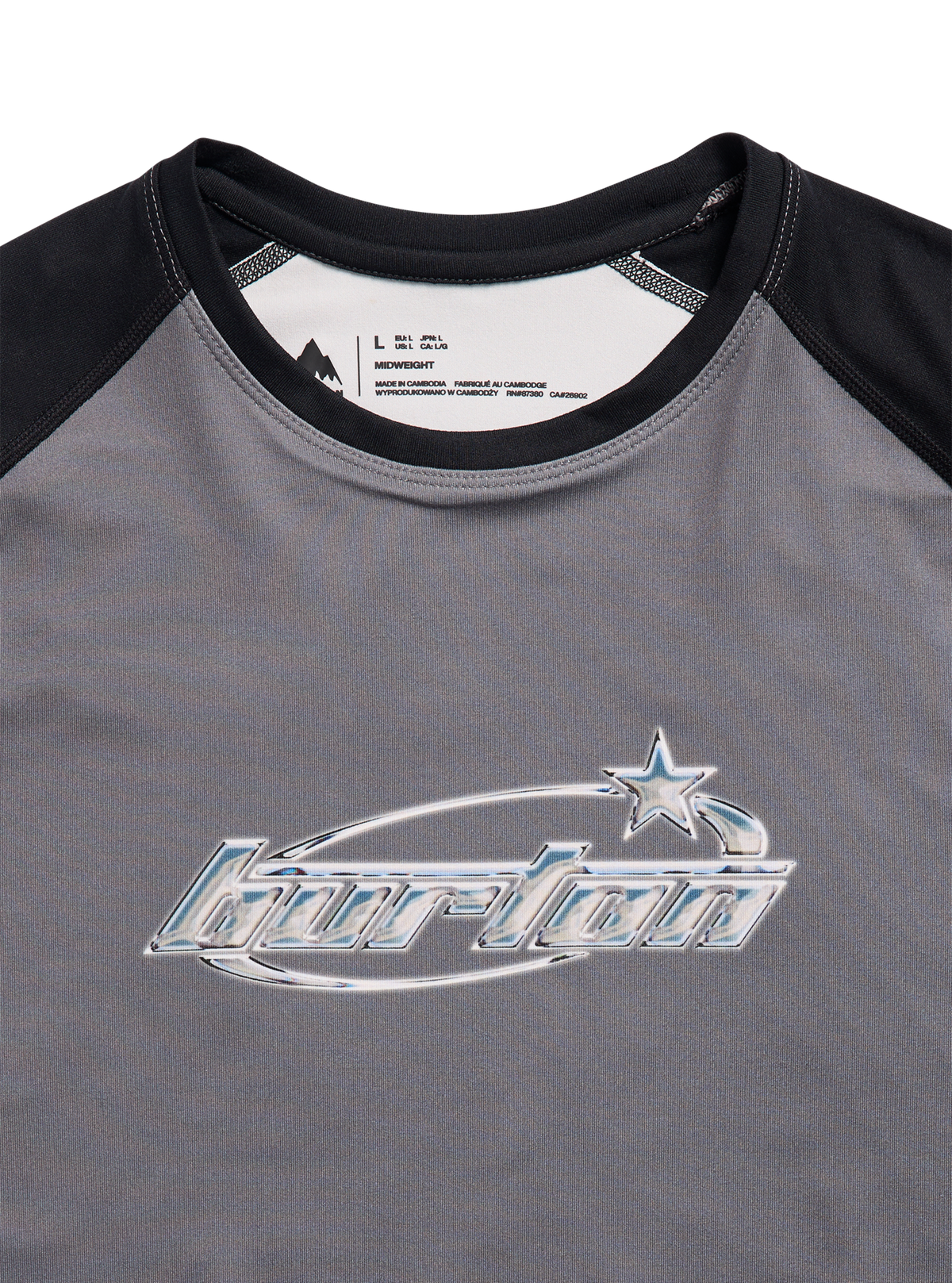 Product image of Men's Burton Roadie Base Layer Tech T-Shirt[Variant:Dragon / True Black]