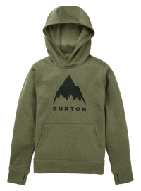 Product image of Kids' Burton Oak Pullover Hoodie[Variant:Forest Moss Heather]