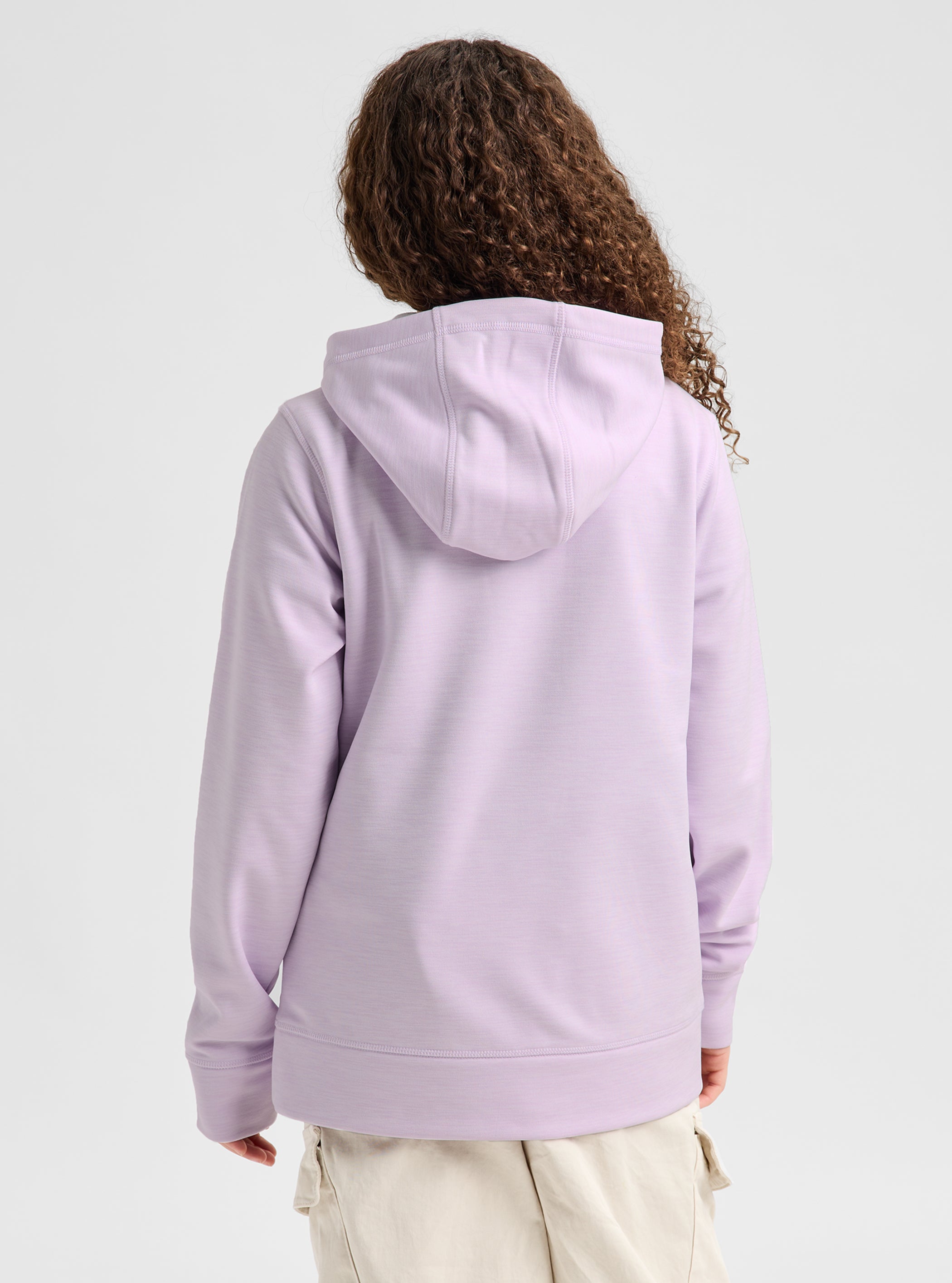Product image of Kids' Burton Oak Pullover Hoodie[Variant:Moondust Heather]