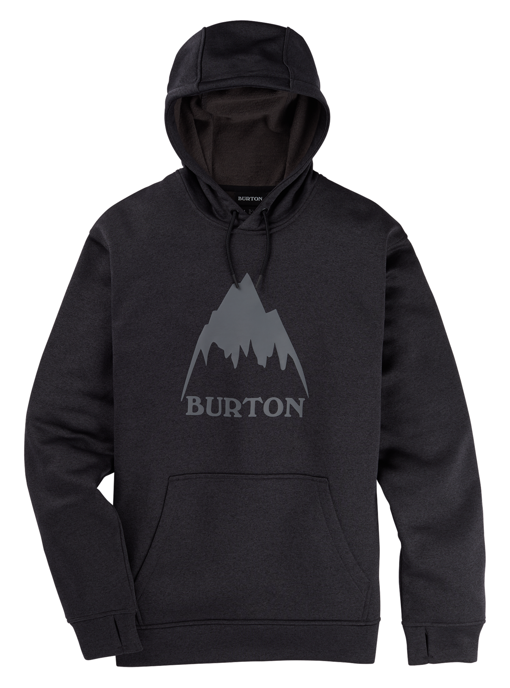 Product image of Men's Burton Oak Pullover Hoodie[Variant:True Black Heather]