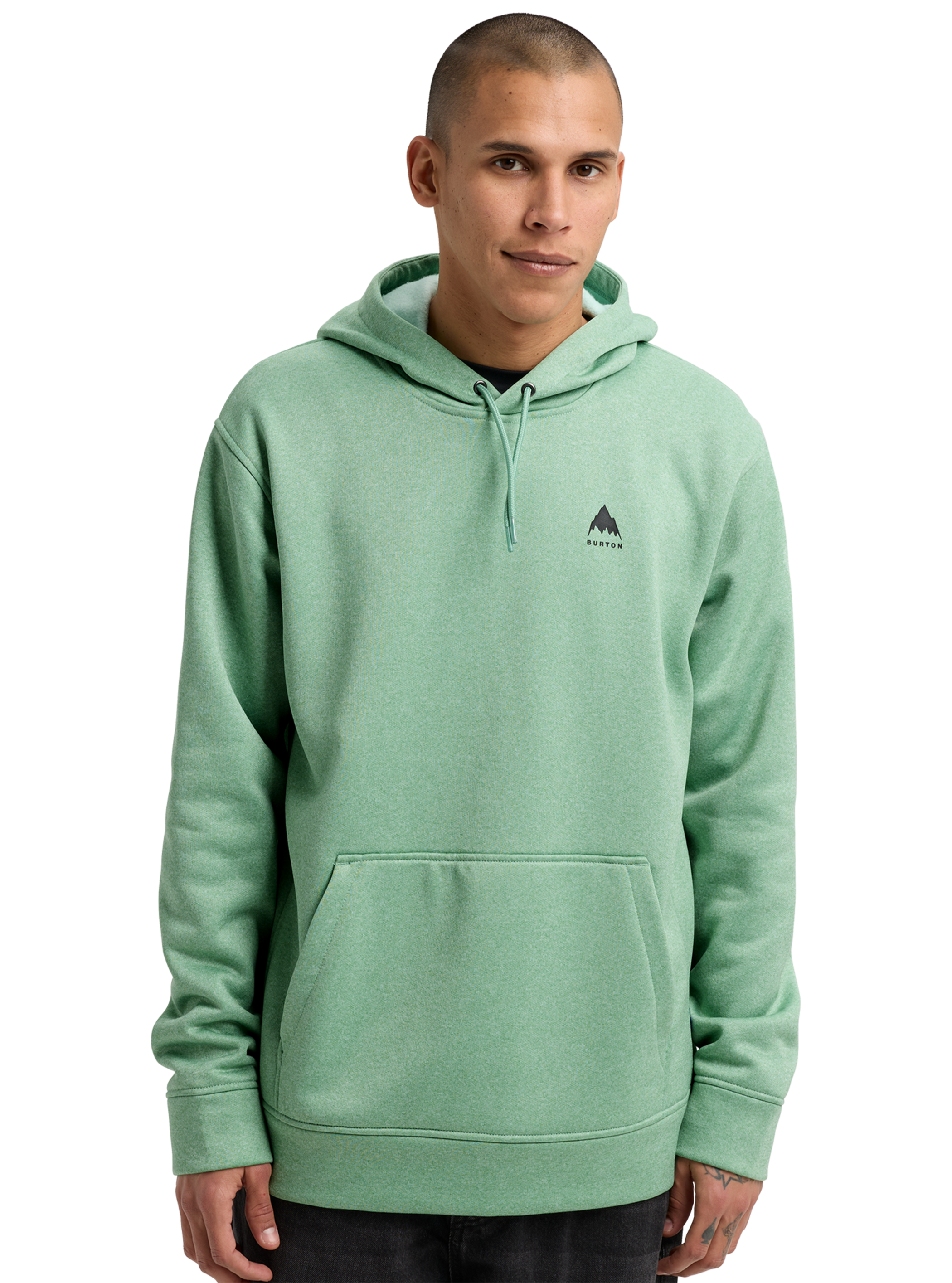 Product image of Men's Burton Oak Pullover Hoodie[Variant:Soft Sage Heather]