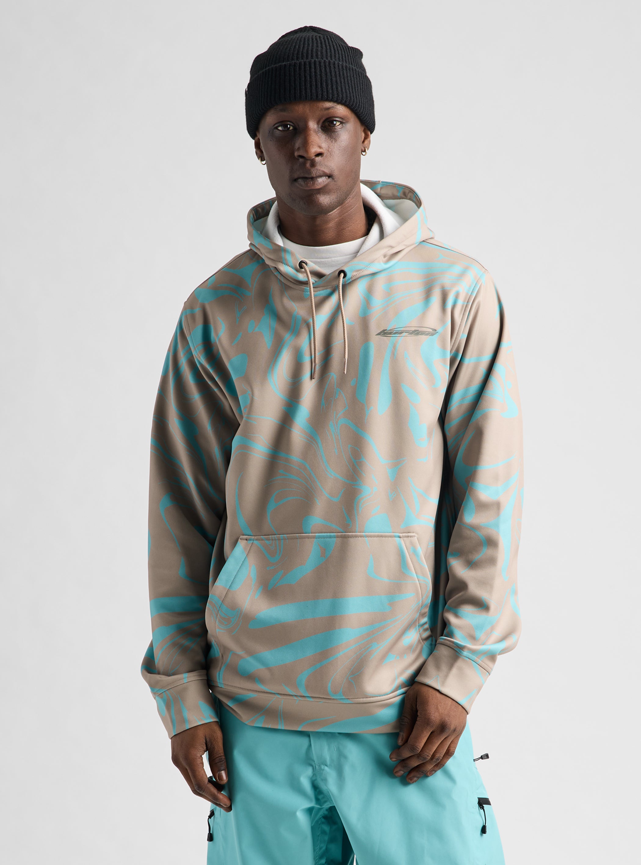 Product image of Men's Burton Oak Pullover Hoodie[Variant:Liquid Mineral]