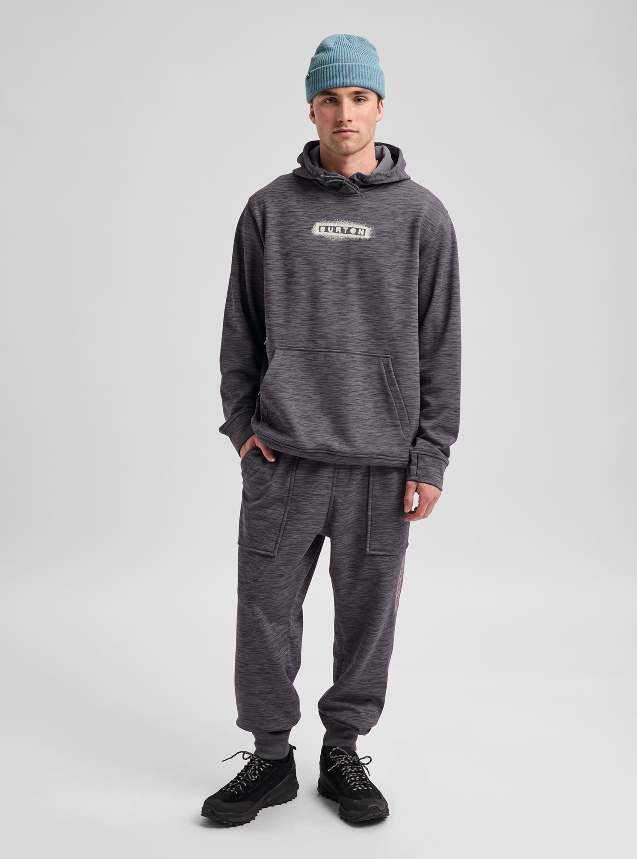 Product image of Men's Burton Oak Pullover Hoodie[Variant:Gotham Gray Heather]