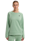 Product image of Women's Burton Oak Crewneck Fleece[Variant:Soft Sage Heather]