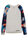 Product image of Women's Burton Roadie Base Layer Tech T-Shirt[Variant:Stout White / Floral Blue]
