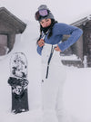Product image of Women's Burton Avalon 2L Stretch Bib Pants[Variant:Stout White]