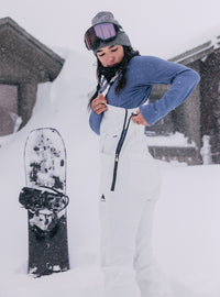 Product image of Women's Burton Avalon 2L Stretch Bib Pants[Variant:Stout White]