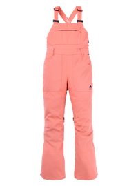 Product image of Women's Burton Avalon 2L Stretch Bib Pants[Variant:Peach Echo]