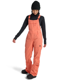Product image of Women's Burton Avalon 2L Stretch Bib Pants[Variant:Peach Echo]