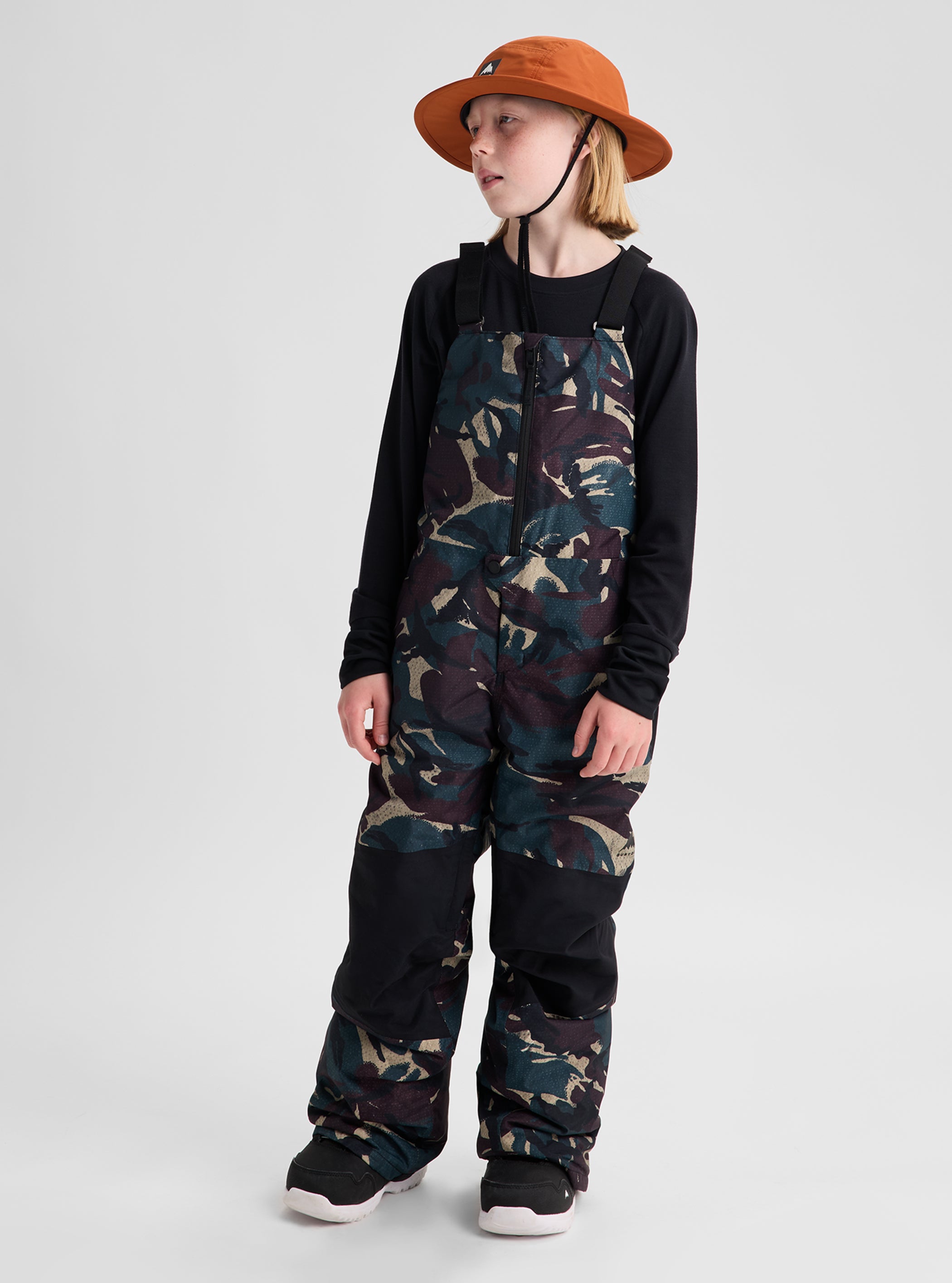 Product image of Kids' Burton Skylar 2L Bib Pants[Variant:Seersucker Camo]
