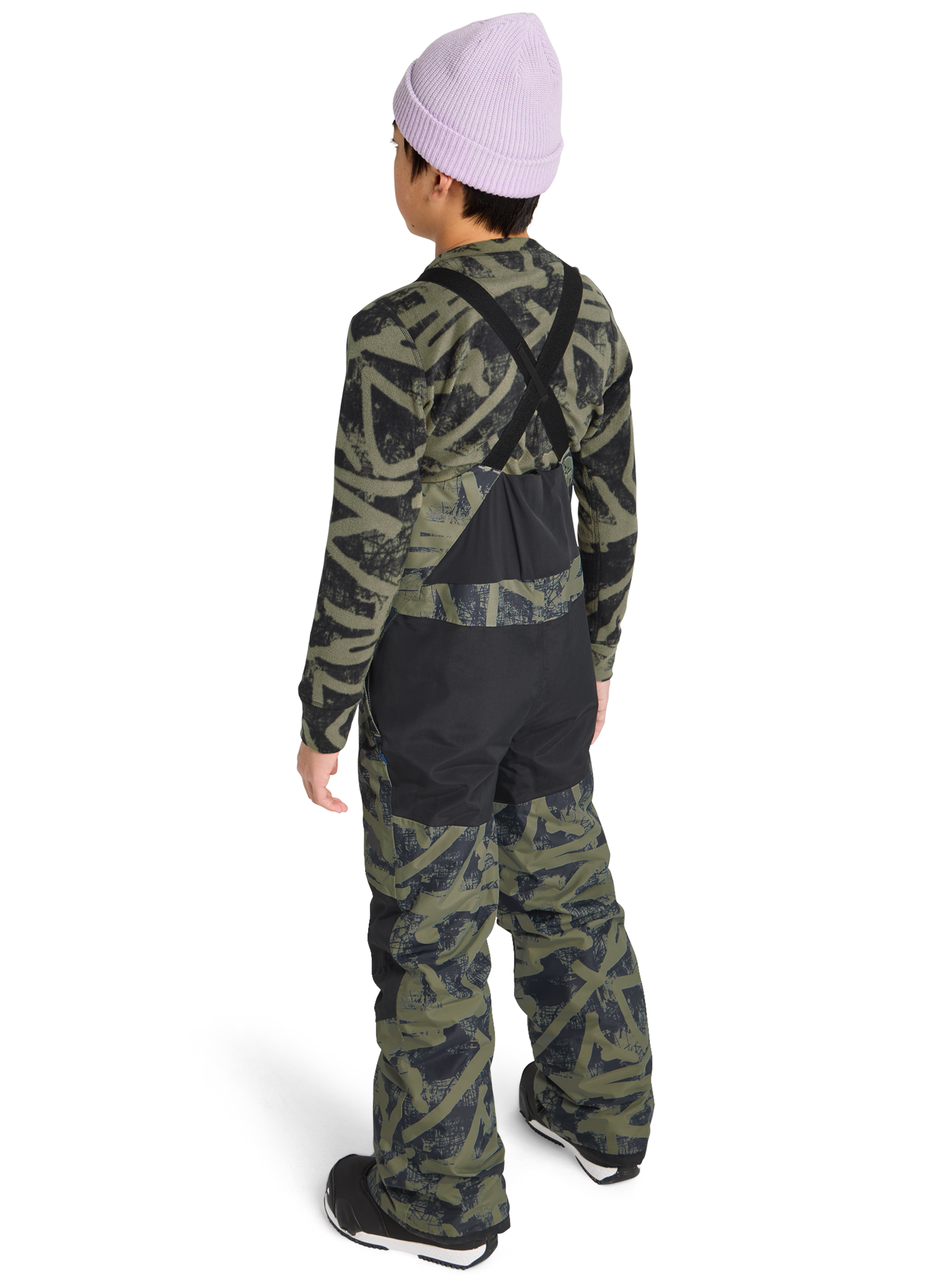 Product image of Kids' Burton Skylar 2L Bib Pants[Variant:Forest City Streets]