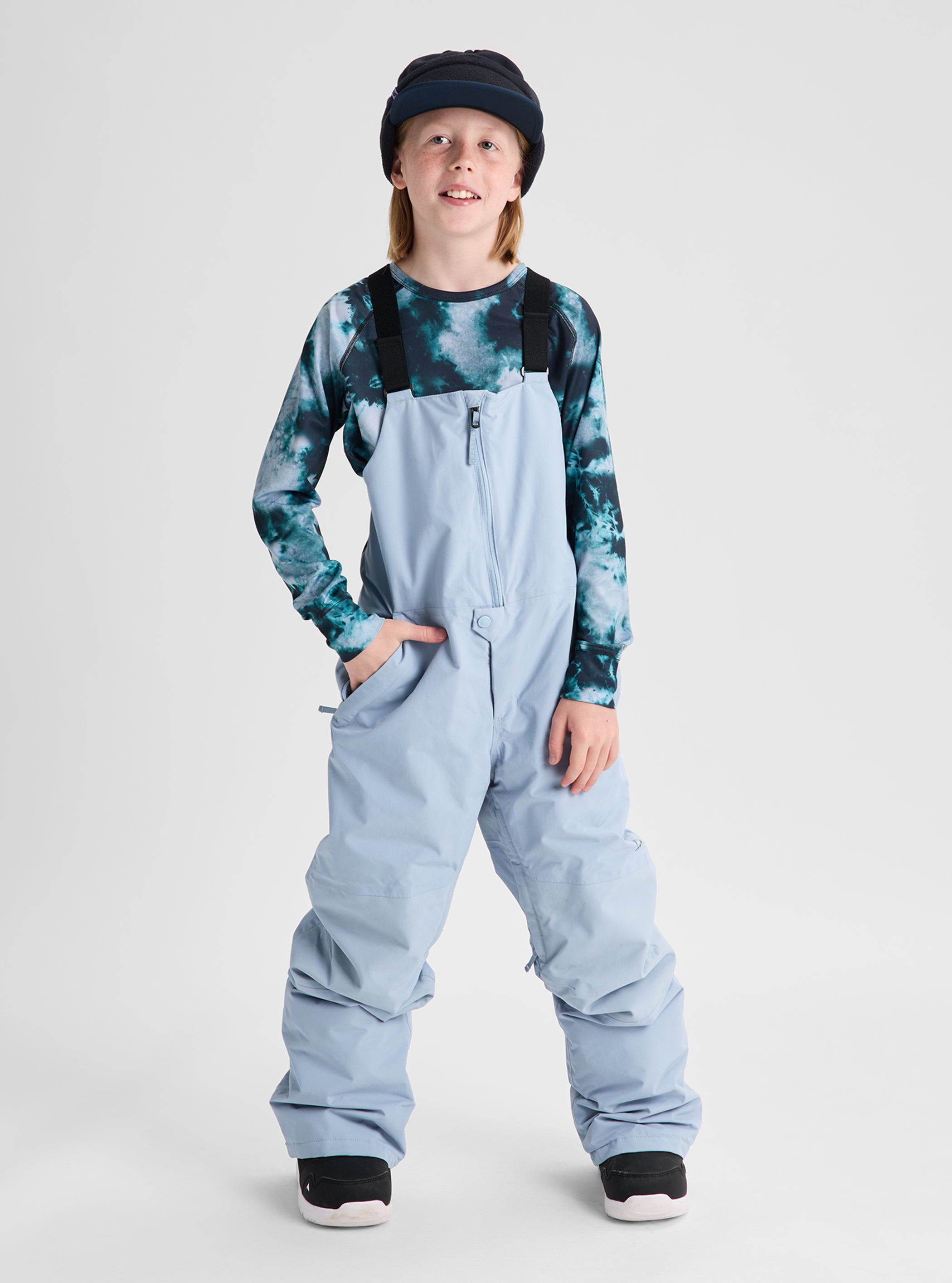 Product image of Kids' Burton Skylar 2L Bib Pants[Variant:Dusty Blue]