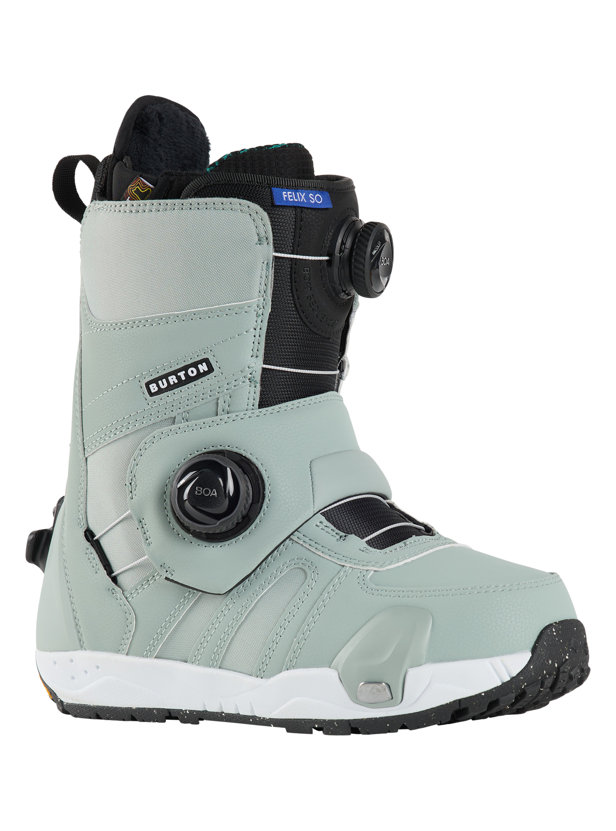 Product image of Women's Burton Felix Step On® Snowboard Boots[Variant:Petrol Green]