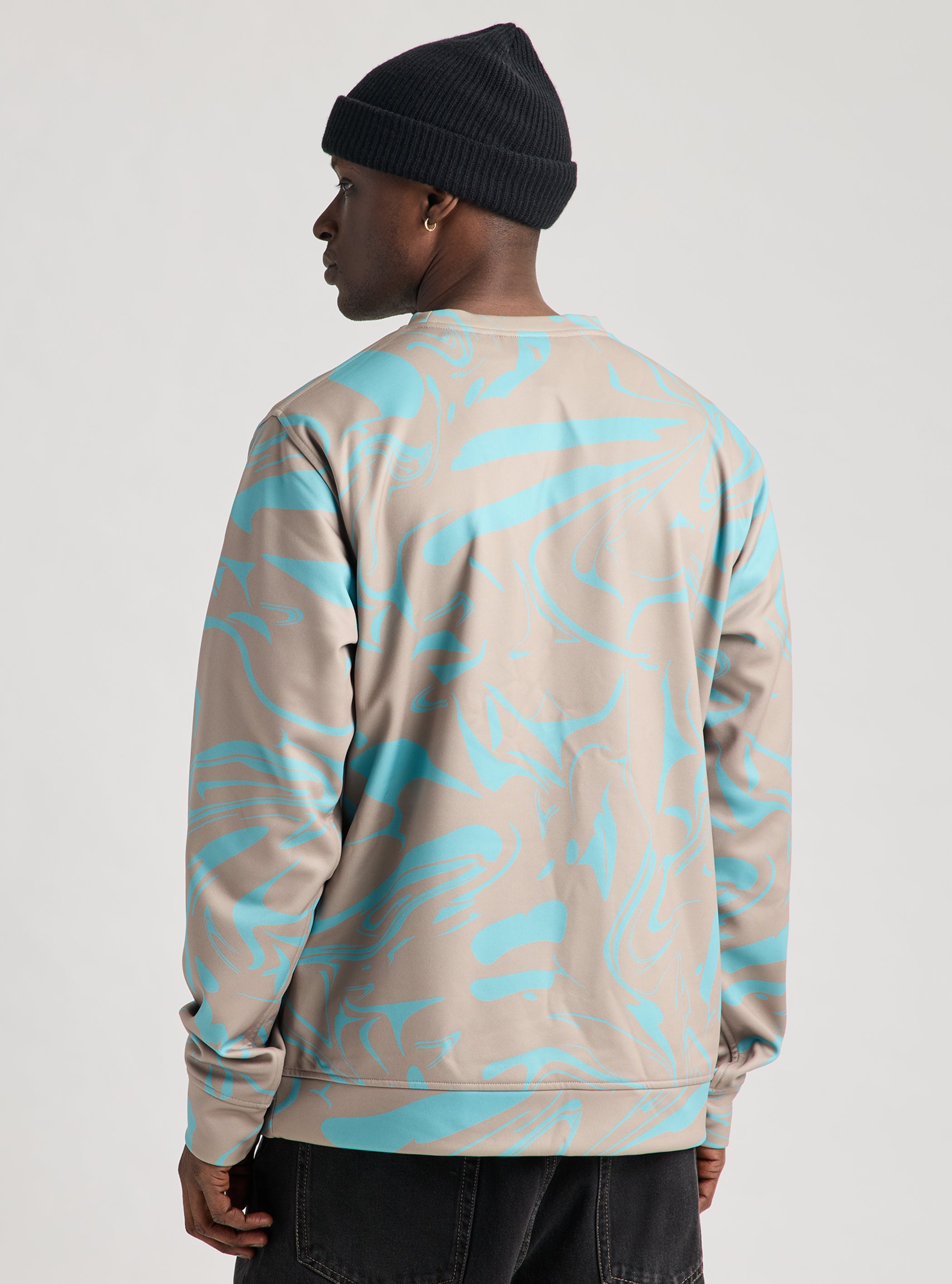 Product image of Men's Burton Oak Pullover Crew[Variant:Liquid Mineral]