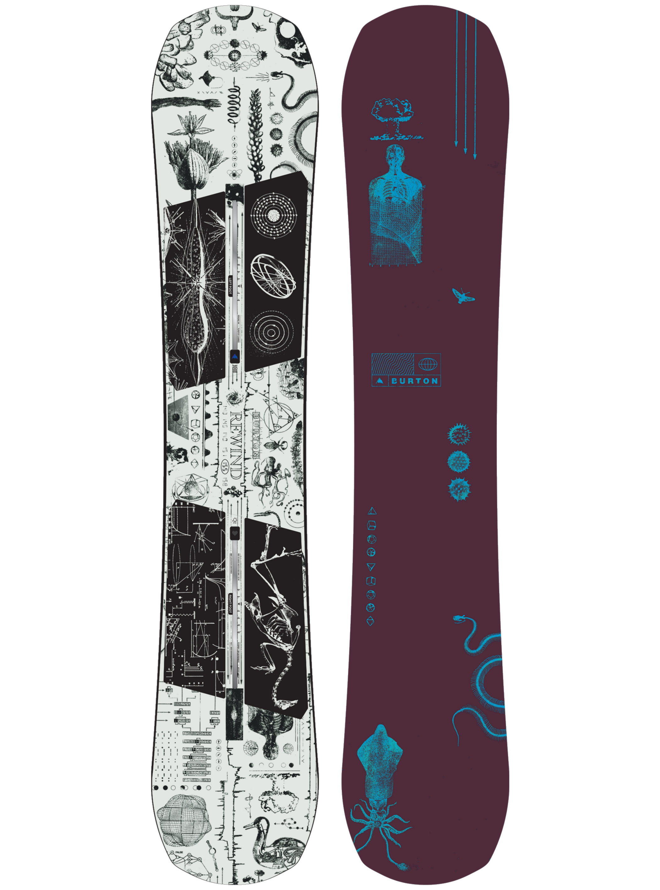 Product image of Burton Rewind Camber Snowboard[Variant:Zine]