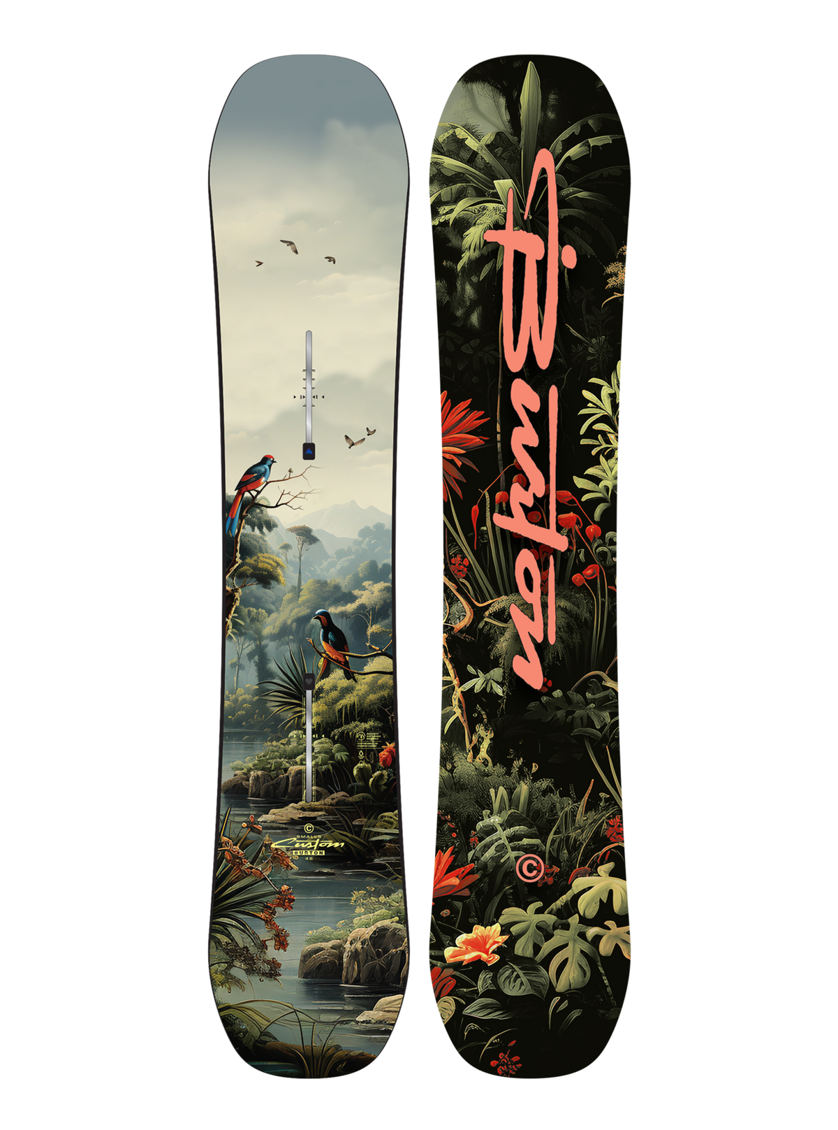 Product image of Kids' Burton Custom Smalls Camber Snowboard[Variant:Graphic]