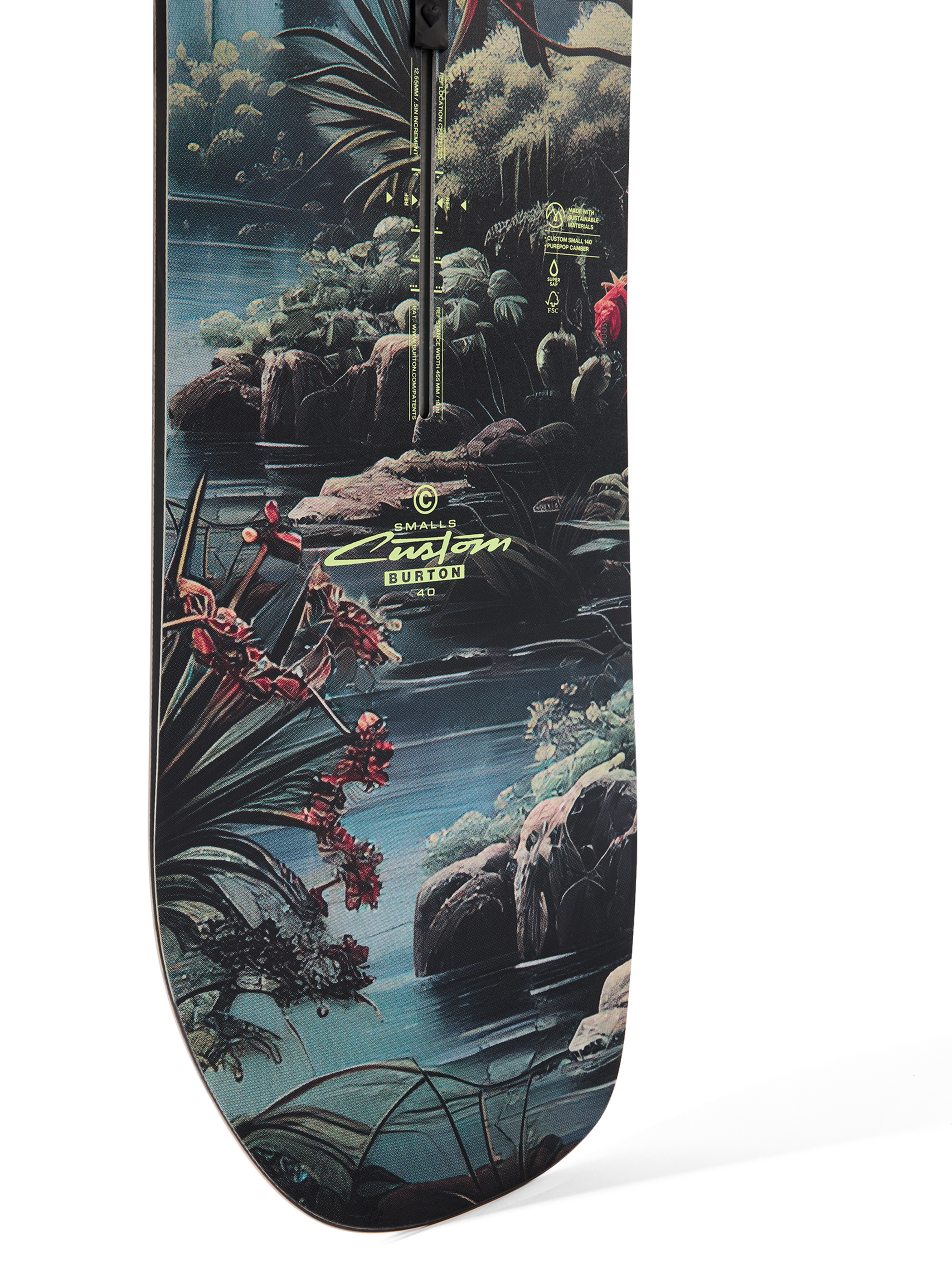 Kids' Burton Custom Smalls Camber Snowboard | Burton.com Winter 2026