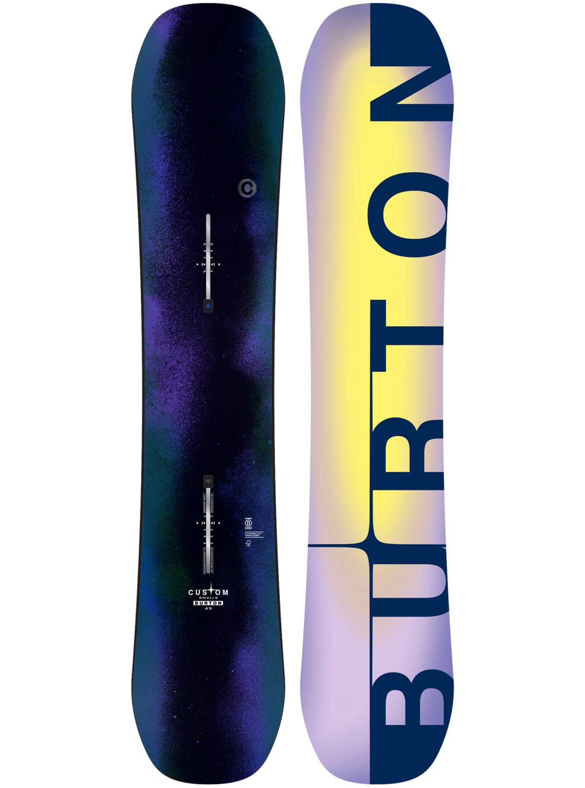 Product image of Kids' Burton Custom Smalls Camber Snowboard[Variant:Faded]