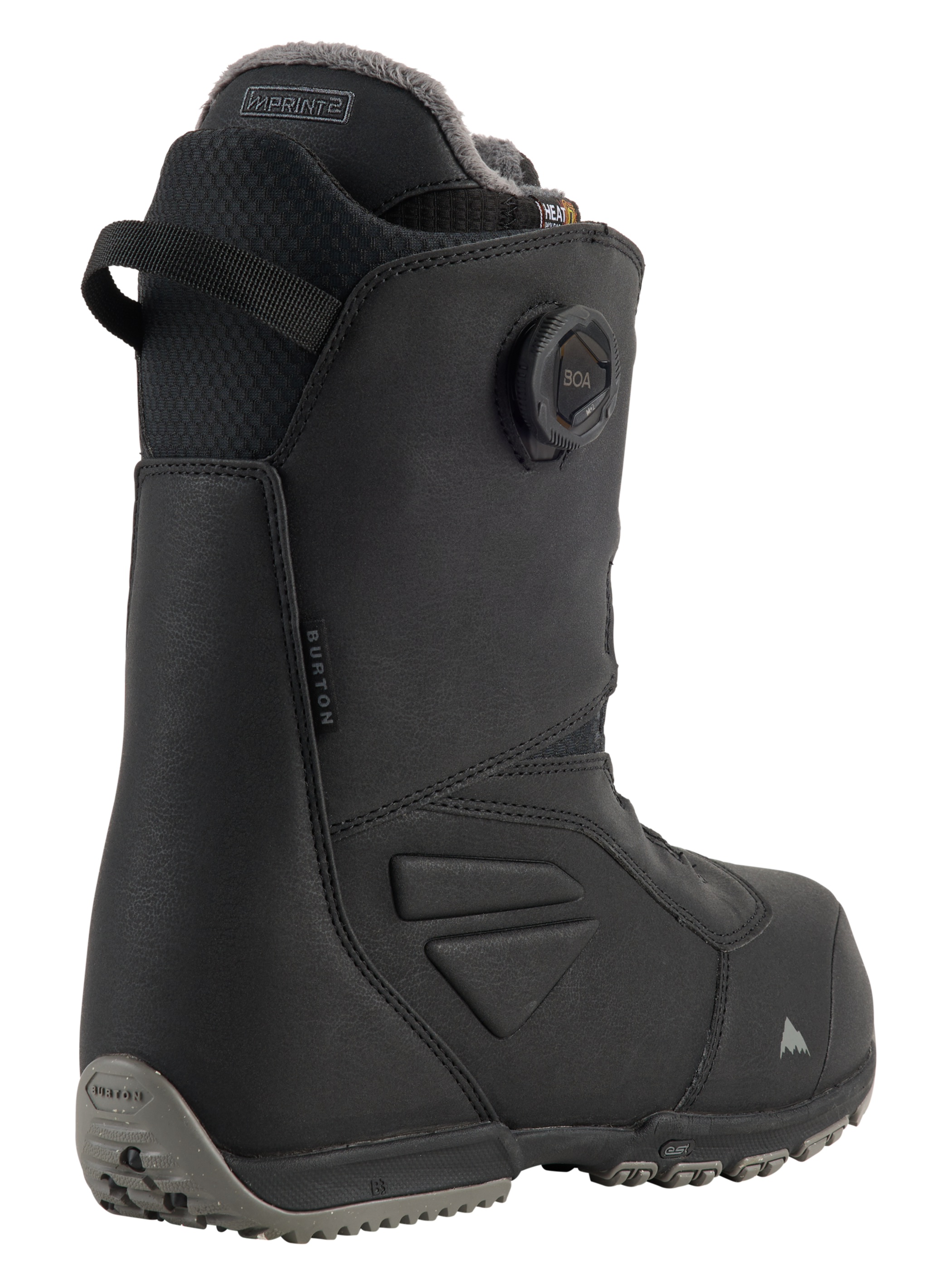 botas de snowboard burton Photon BOA para hombre Gris 2024 First Stop Board Barn Liner Imprint 2 Liner Heat Burton Step On Swath Botas
