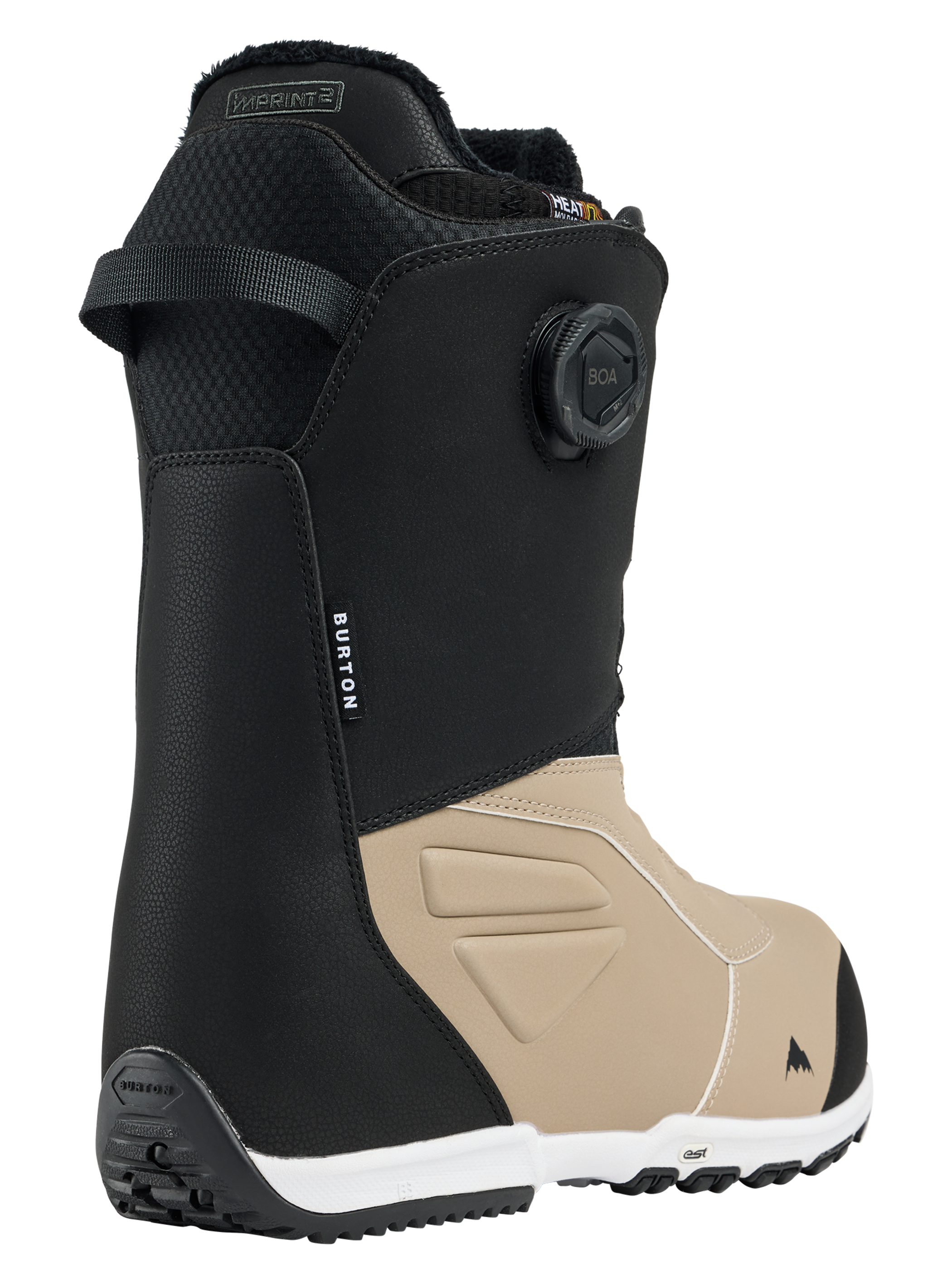 Product image of Men's Burton Ruler BOA® Snowboard Boots[Variant:Black / Summit Taupe]