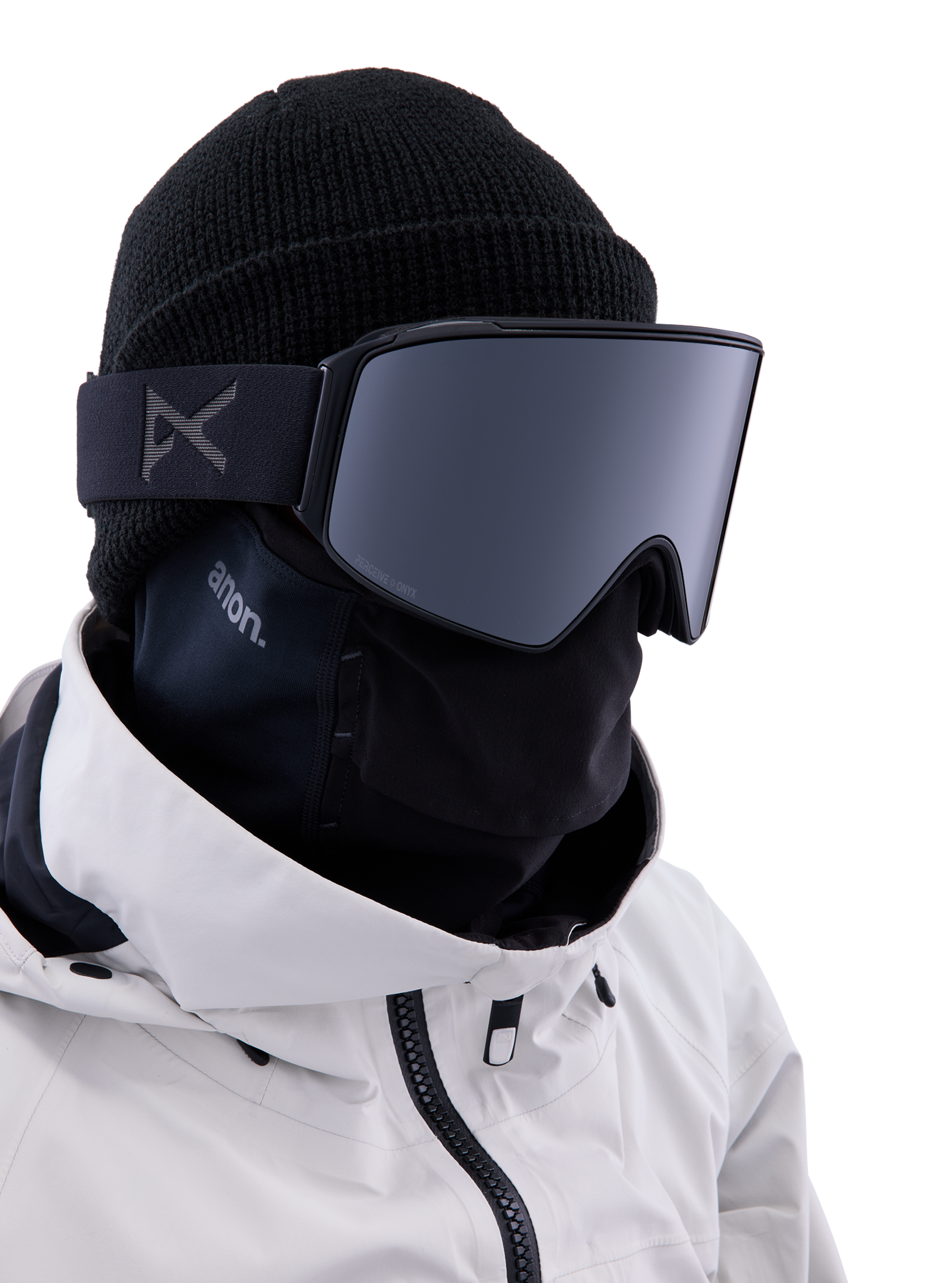 Anon M4 Brille (zylindrisch) + Zusatzbrillenglas + MFI® Face Mask