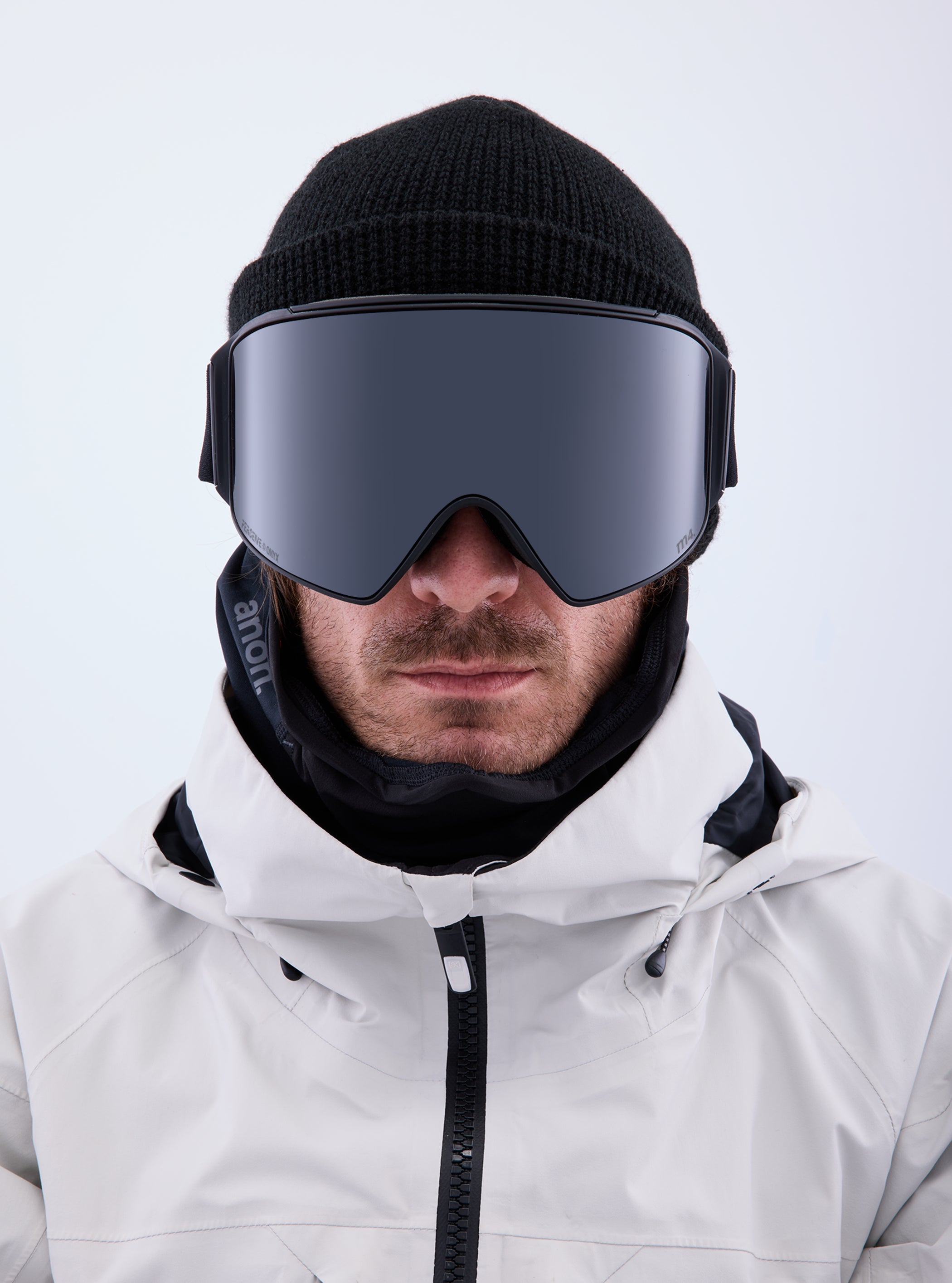 Anon M4 Brille (zylindrisch) + Zusatzbrillenglas + MFI® Face Mask