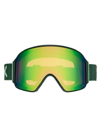 Product image of Anon M4 Goggles (Cylindrical) + Bonus Lens + MFI® Face Mask[Variant:Frame: Brunswick Green, Lens: Perceive Variable Green (22% / S2), Spare Lens: Perceive Cloudy Pink (53% / S1)]