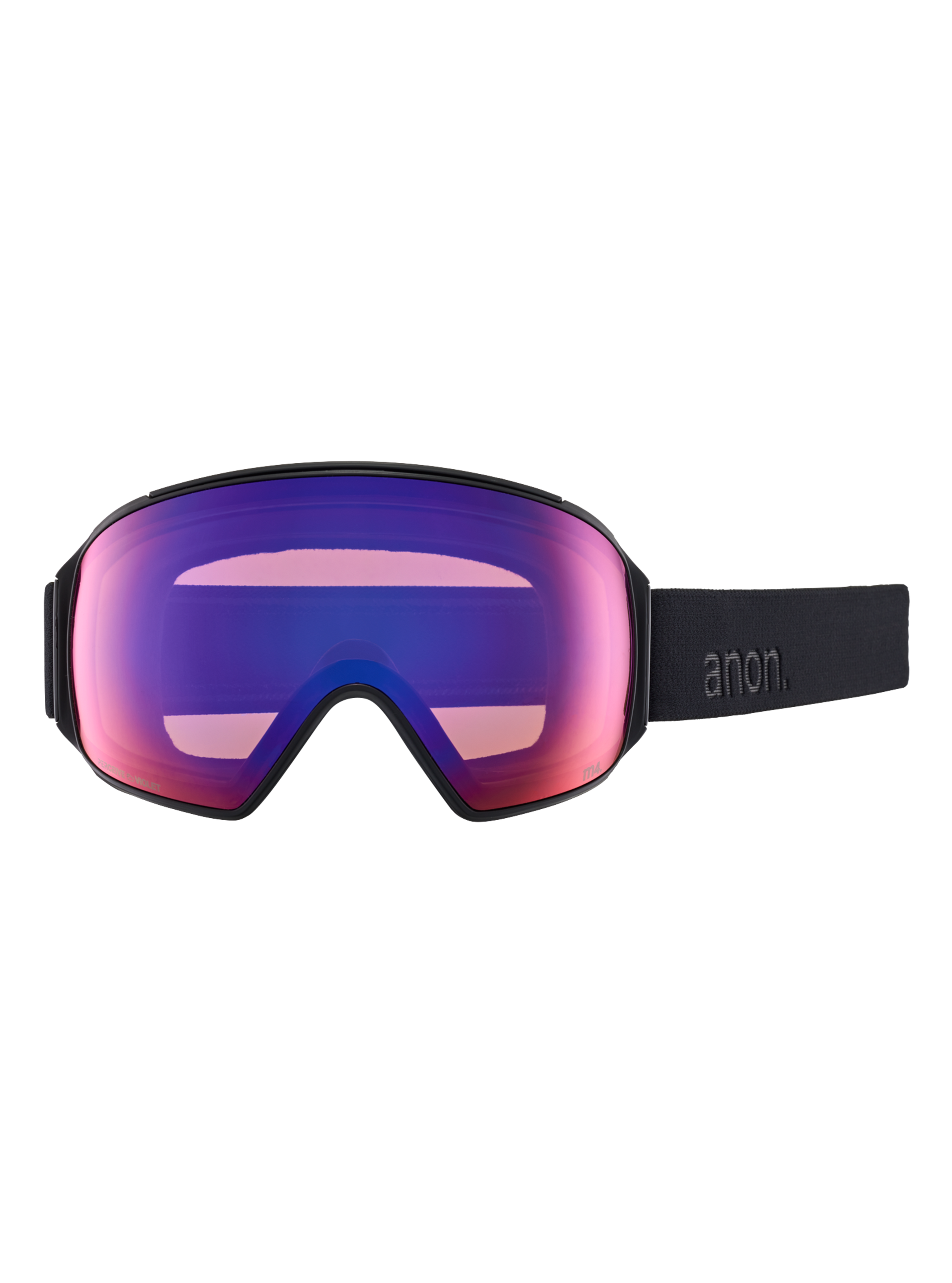 Product image of Anon M4 Low Bridge Fit Goggles (Toric) + Bonus Lens + MFI® Face Mask[Variant:Frame: Smoke, Lens: Perceive Sunny Onyx (6% / S4), Spare Lens: Perceive Variable Violet (34% / S2)]