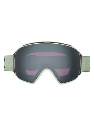 Product image of Anon M4 Goggles (Toric) + Bonus Perceive Lens + MFI® Face Mask[Variant:Frame: Soft Sage, Lens: Perceive Sunny Onyx (6% / S4), Spare Lens: Perceive Variable Violet (34% / S2)]