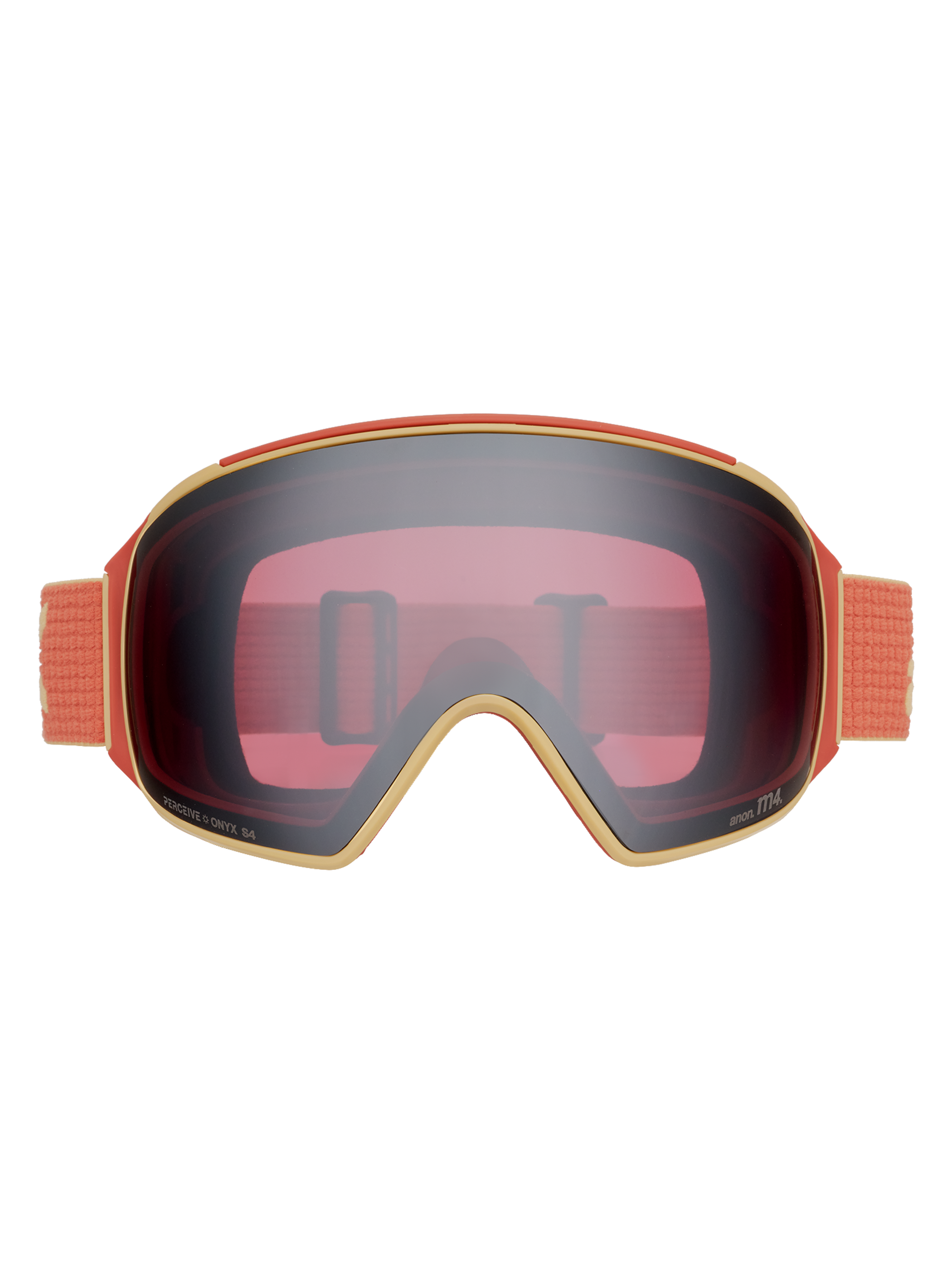 Product image of Anon M4 Goggles (Toric) + Bonus Lens + MFI® Face Mask[Variant:Frame: Terracotta, Lens: Perceive Sunny Onyx (6% / S4), Spare Lens: Perceive Variable Violet (34% / S2)]