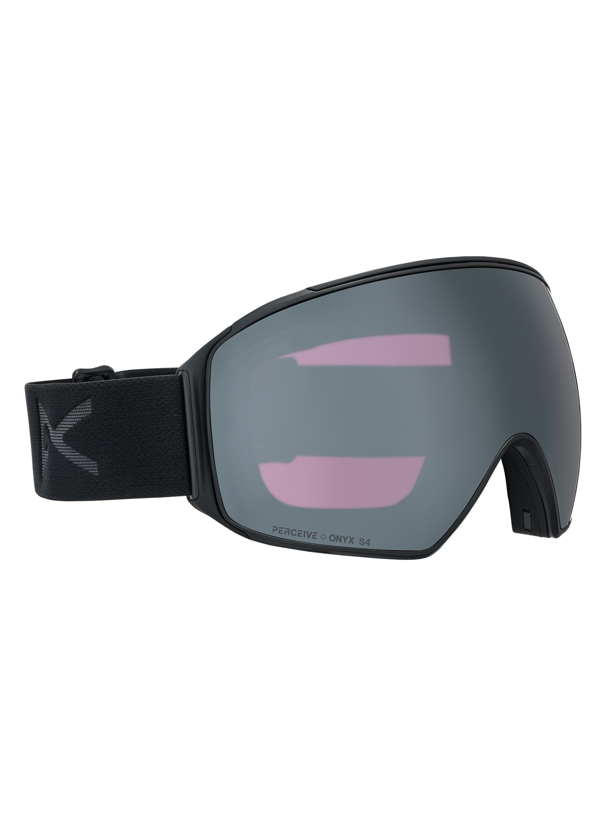 Product image of Anon M4 Goggles (Toric) + Bonus Perceive Lens + MFI® Face Mask[Variant:Frame: Smoke, Lens: Perceive Sunny Onyx (6% / S4), Spare Lens: Perceive Variable Violet (34% / S2)]