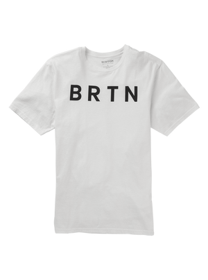 Product image of Burton BRTN Short Sleeve T-Shirt[Variant:Stout White]
