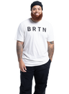 Product image of Burton BRTN Short Sleeve T-Shirt[Variant:Stout White]