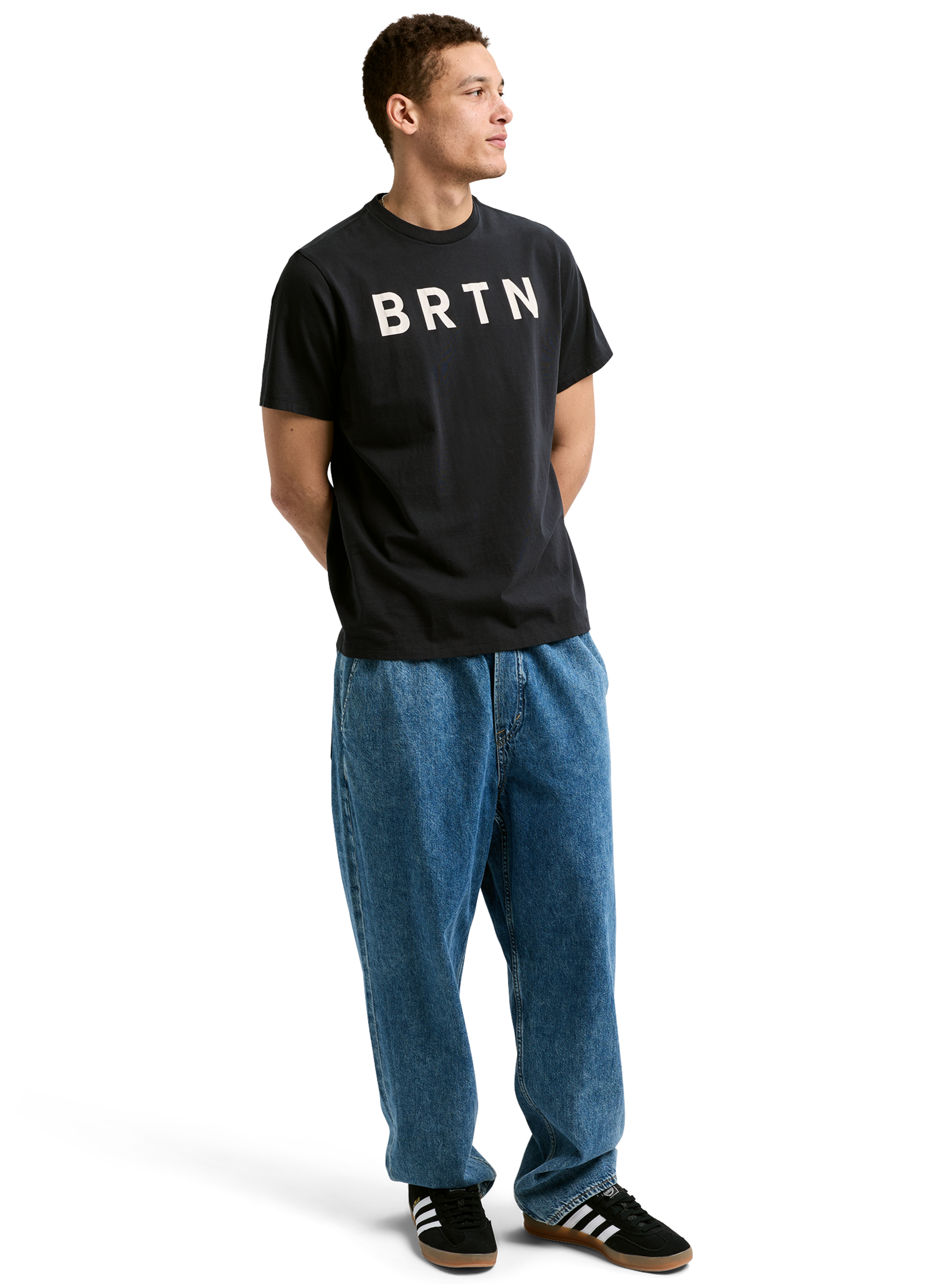 Product image of Burton BRTN Short Sleeve T-Shirt[Variant:True Black]