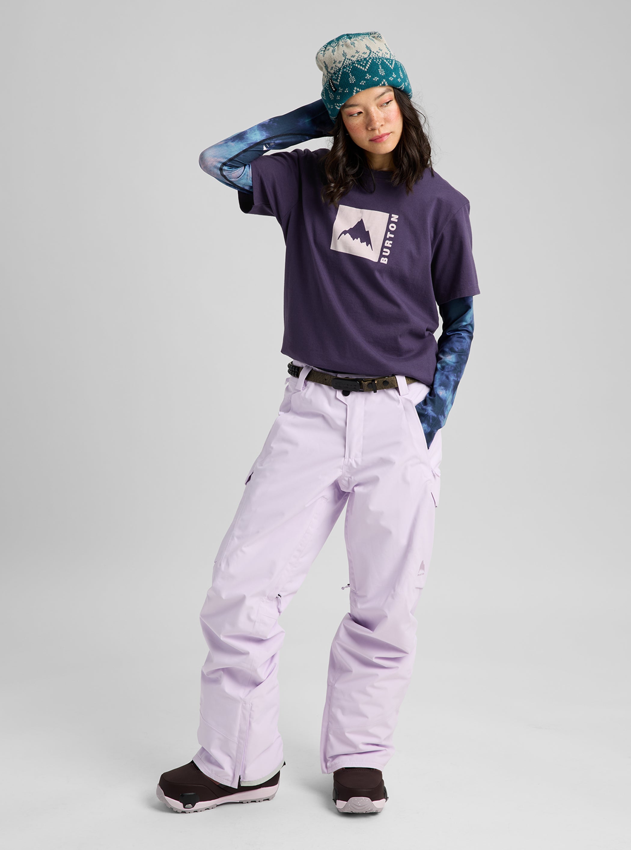 Product image of Men's Burton Classic Mountain High Short Sleeve T-Shirt[Variant:Nightshade Purple]