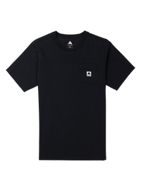 Product image of Burton Colfax Short Sleeve T-Shirt[Variant:True Black]
