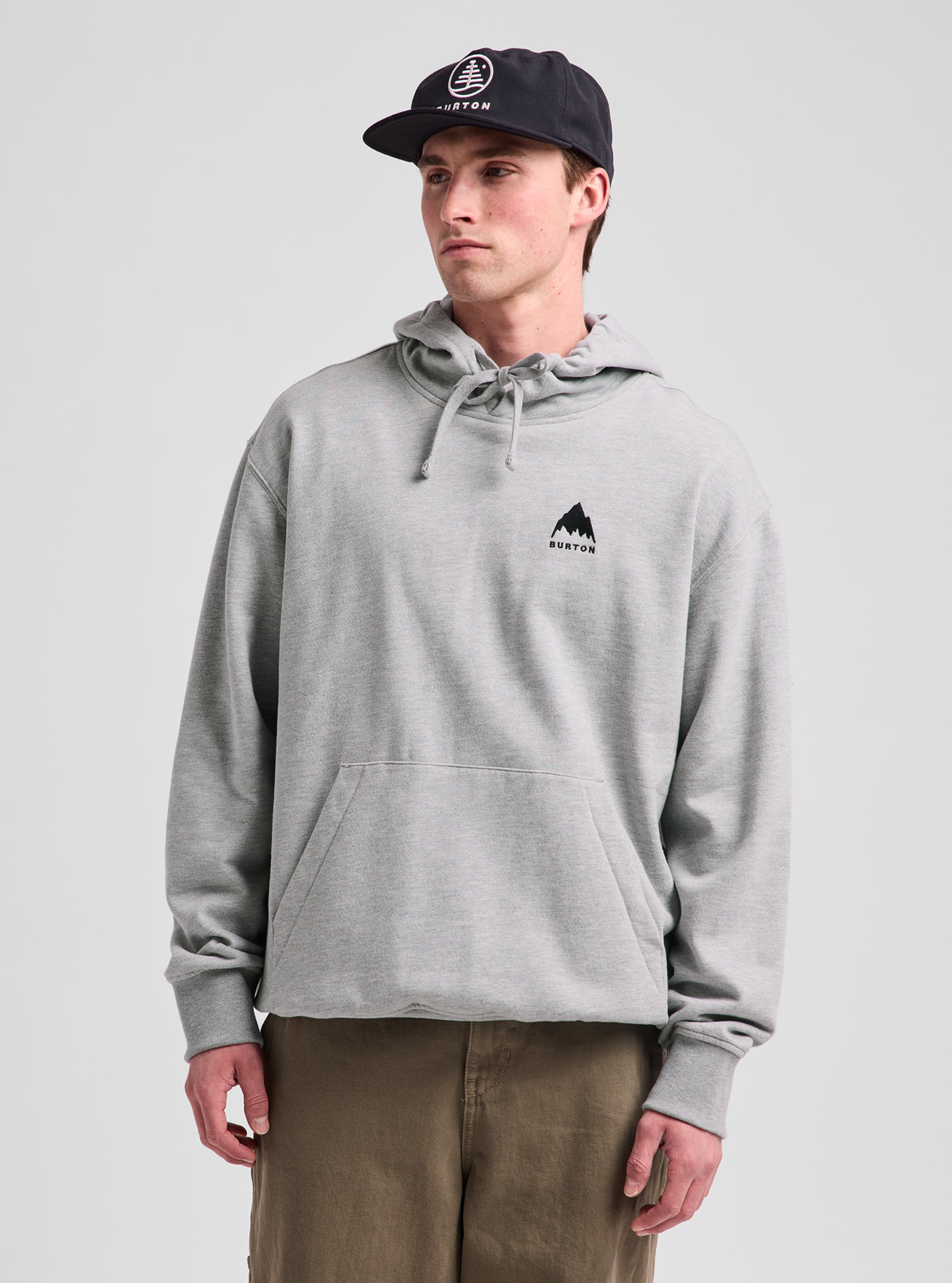 Product image of Burton Mountain Pullover Hoodie[Variant:Gray Heather]