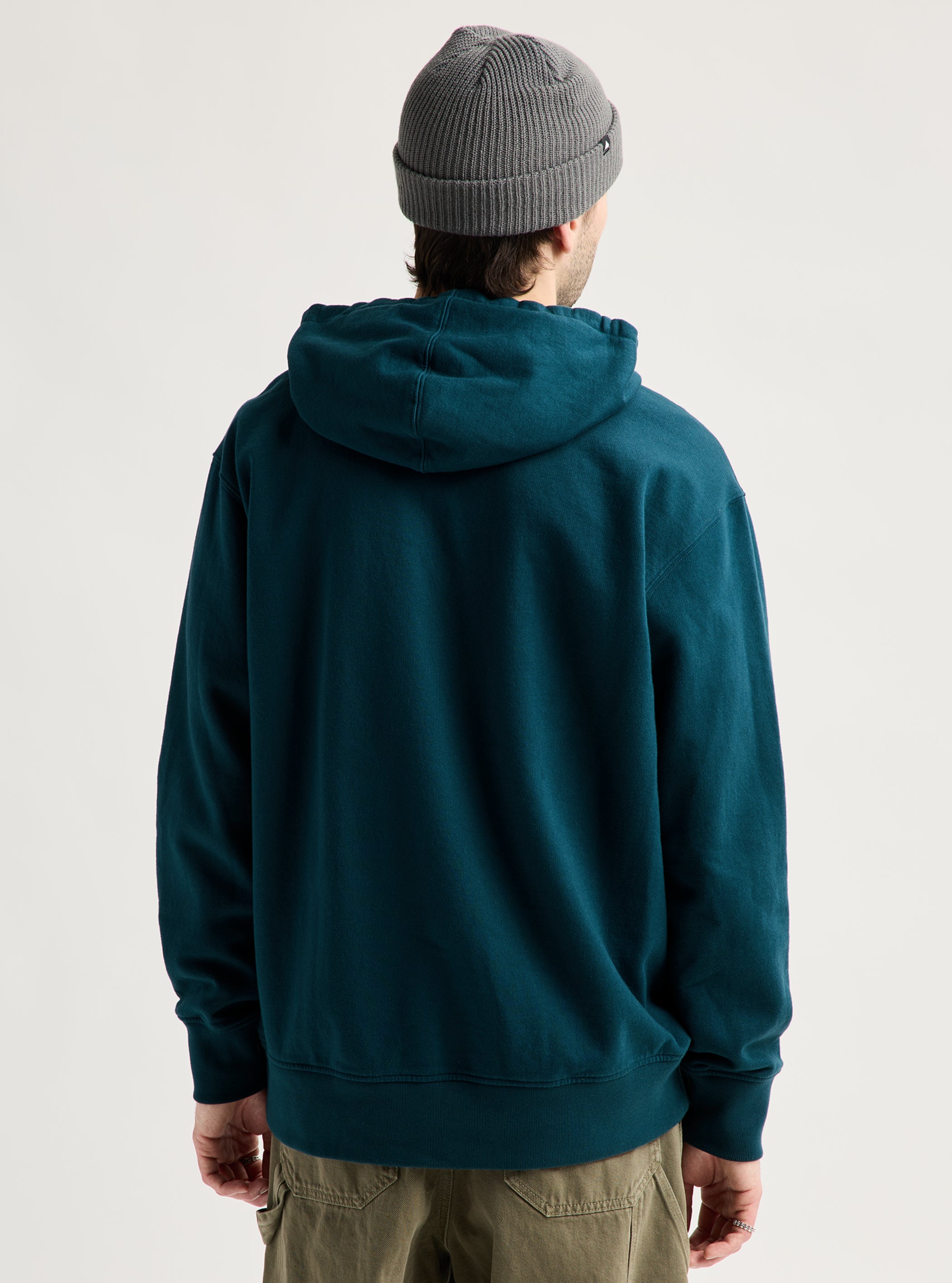 Product image of Men's Burton Mountain Pullover Hoodie[Variant:Atlantic Teal]