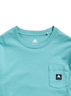 Product image of Men's Burton Colfax Long Sleeve T-Shirt[Variant:Mineral Blue]