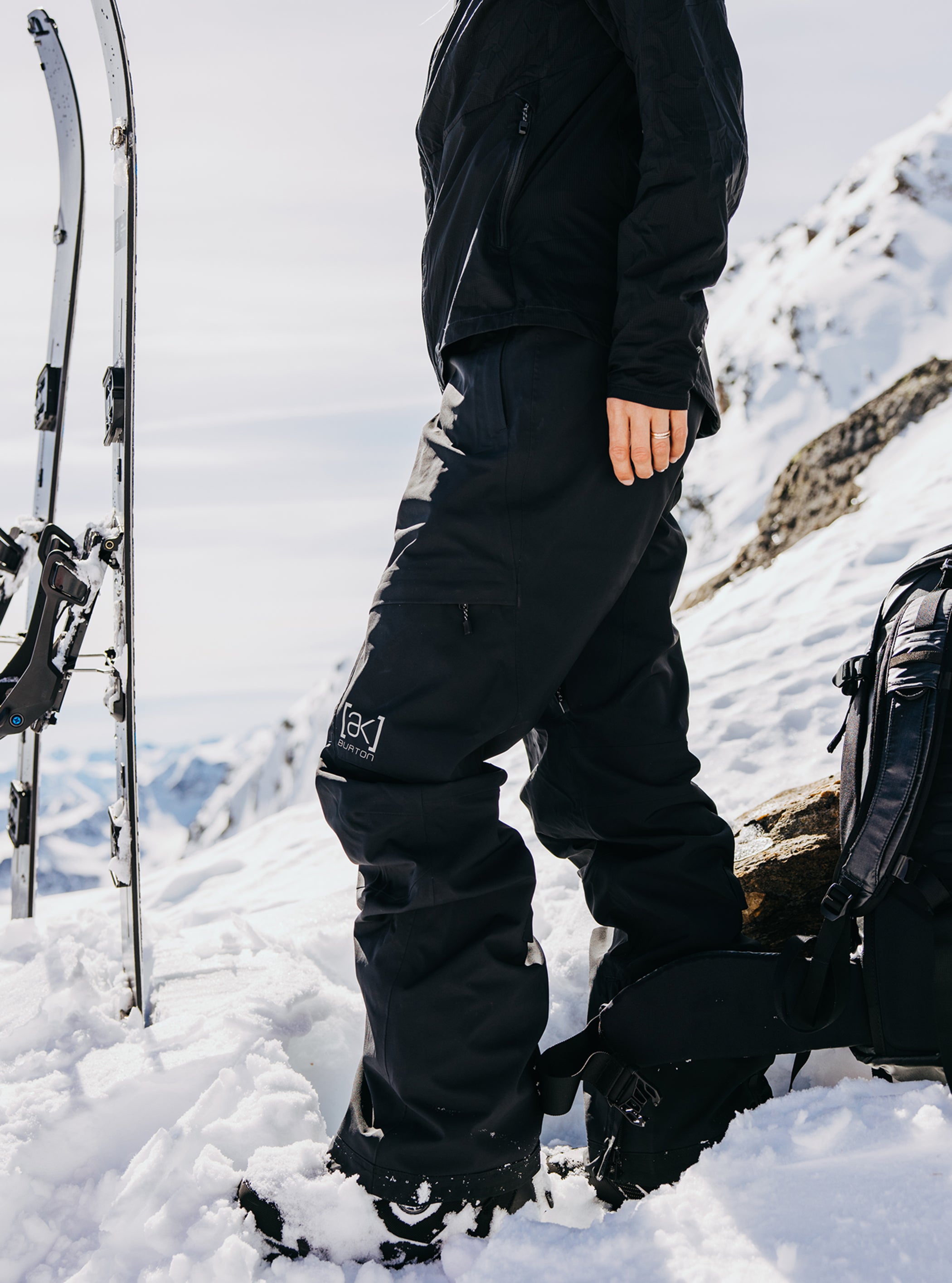 Product image of Women's Burton [ak] Summit GORE‑TEX 2L Insulated Pants[Variant:True Black]