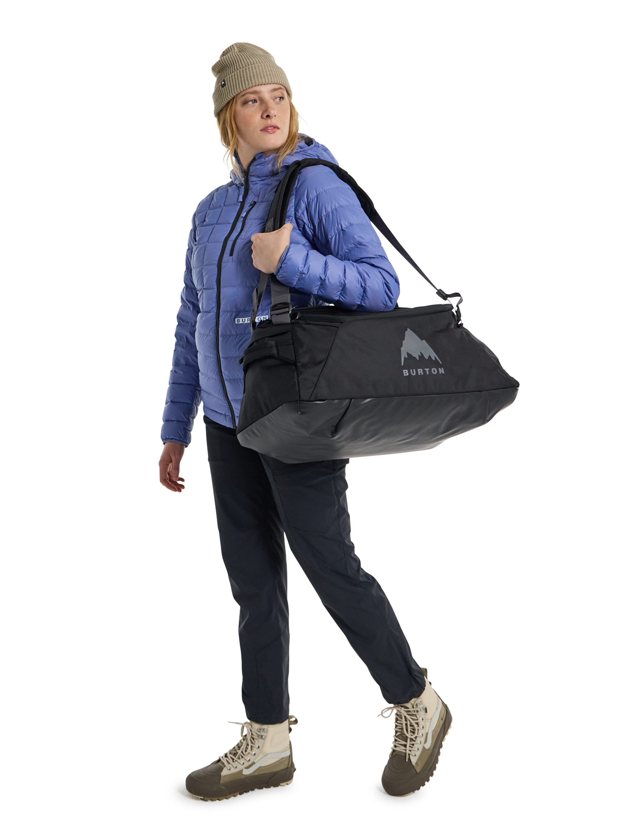 Product image of Burton Multipath 40L Small Duffel Bag[Variant:True Black Ballistic]