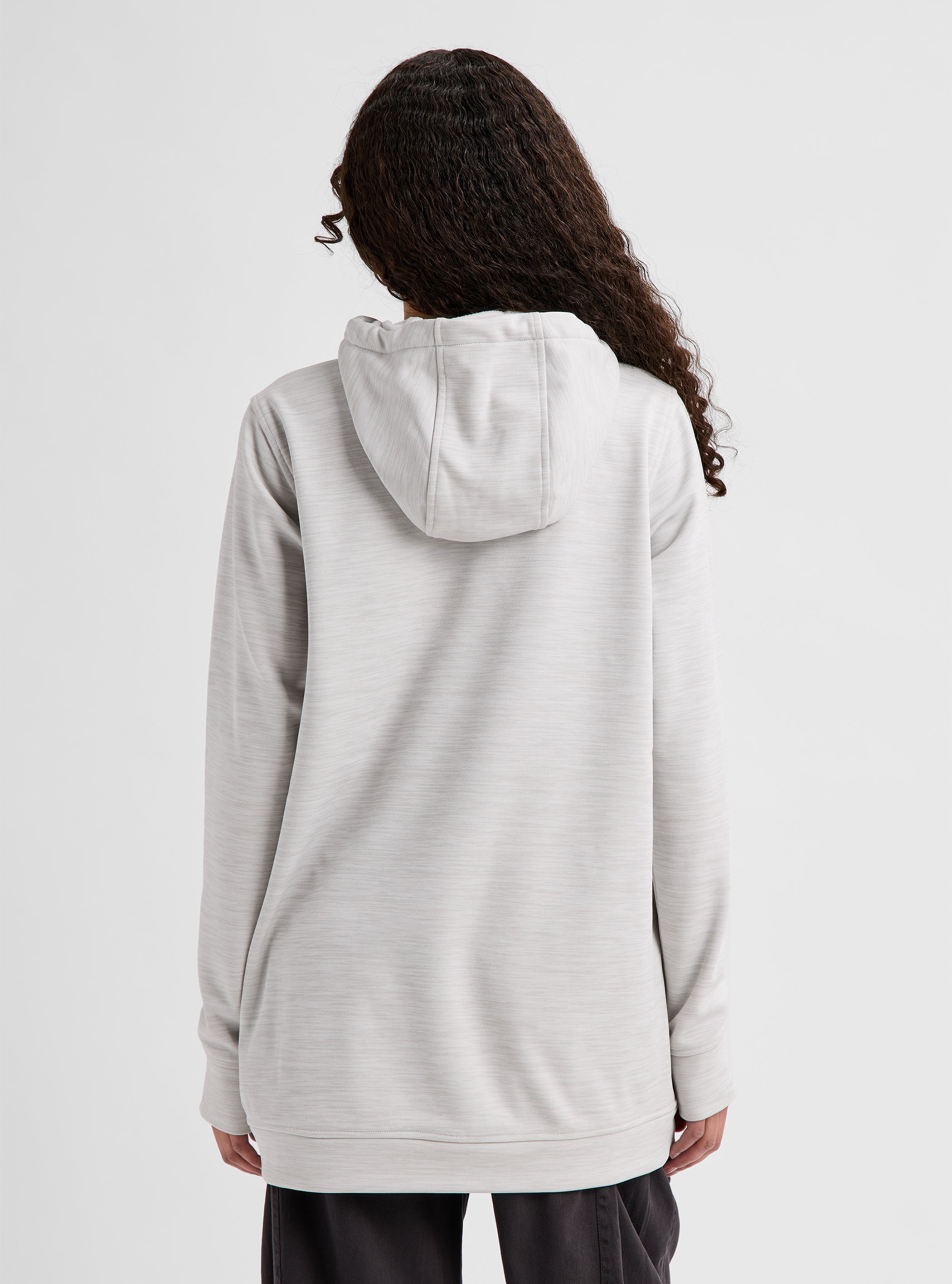 Product image of Women's Burton Oak Long Pullover Hoodie[Variant:Gray Cloud Heather]