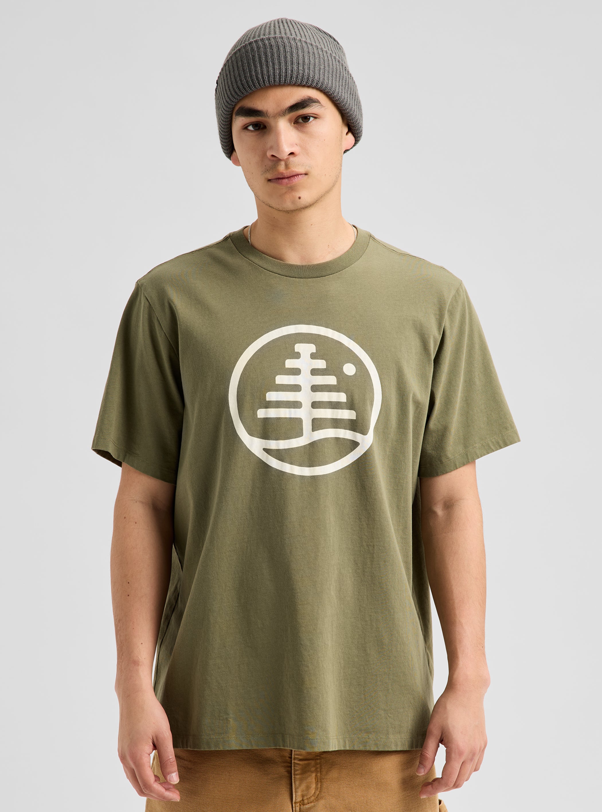 Product image of Burton Family Tree Short Sleeve T-Shirt[Variant:Forest Moss]