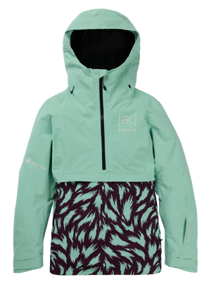 Product image of Women's Burton [ak] Kimmy GORE-TEX 2L Anorak Jacket[Variant:Powder Mint / Fur Purple Root]
