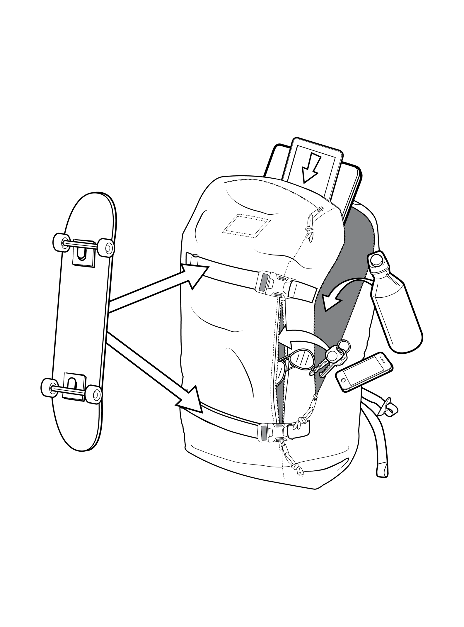 Burton Kilo 2.0 27-Liter-Rucksack
