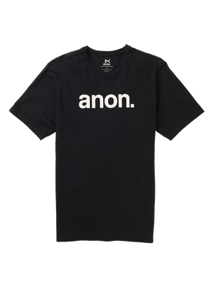 Product image of Men's Anon Short Sleeve T-Shirt[Variant:True Black]