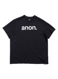 Product image of Anon Short Sleeve T-Shirt[Variant:True Black]