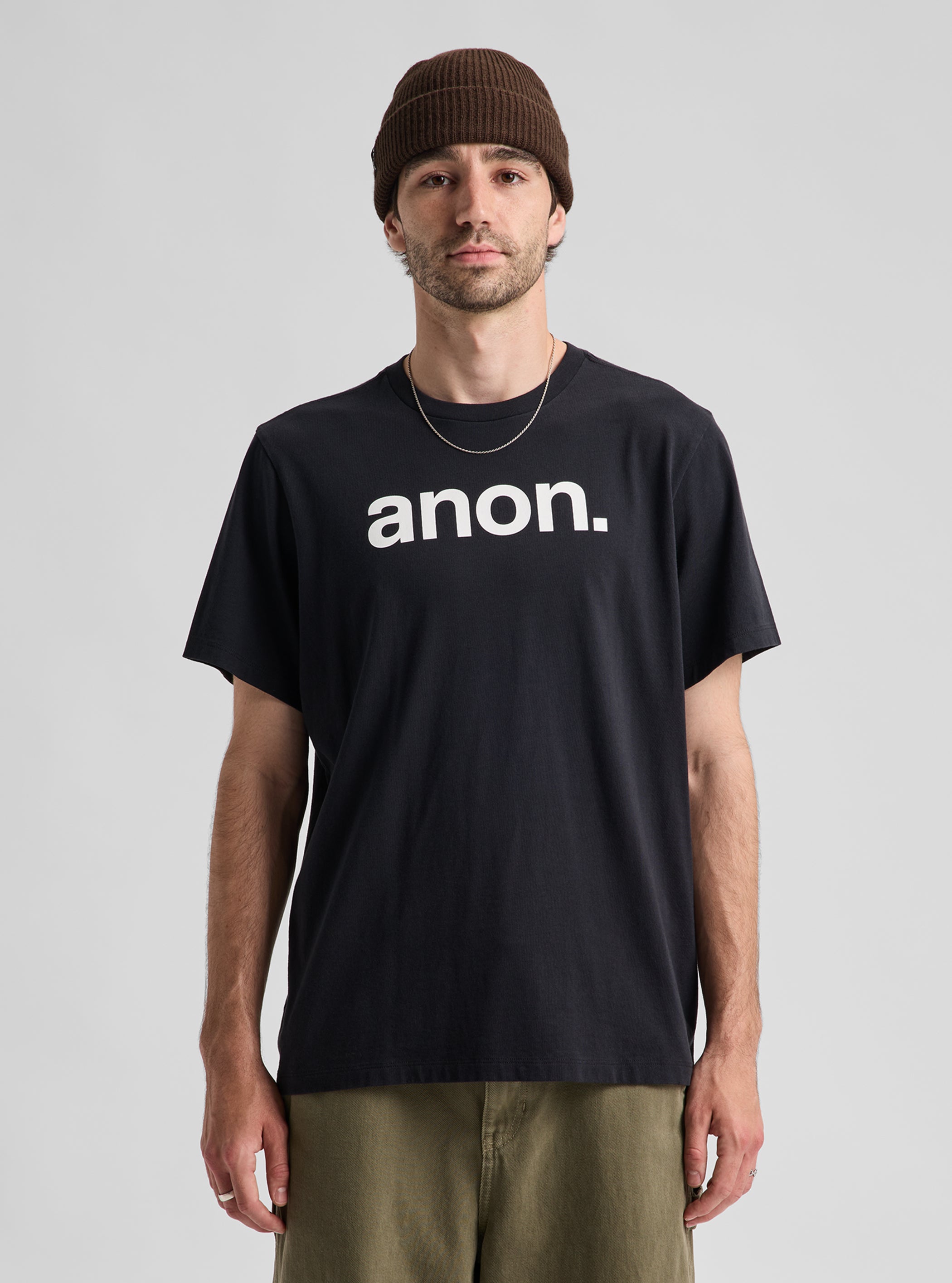 Product image of Anon Short Sleeve T-Shirt[Variant:True Black]